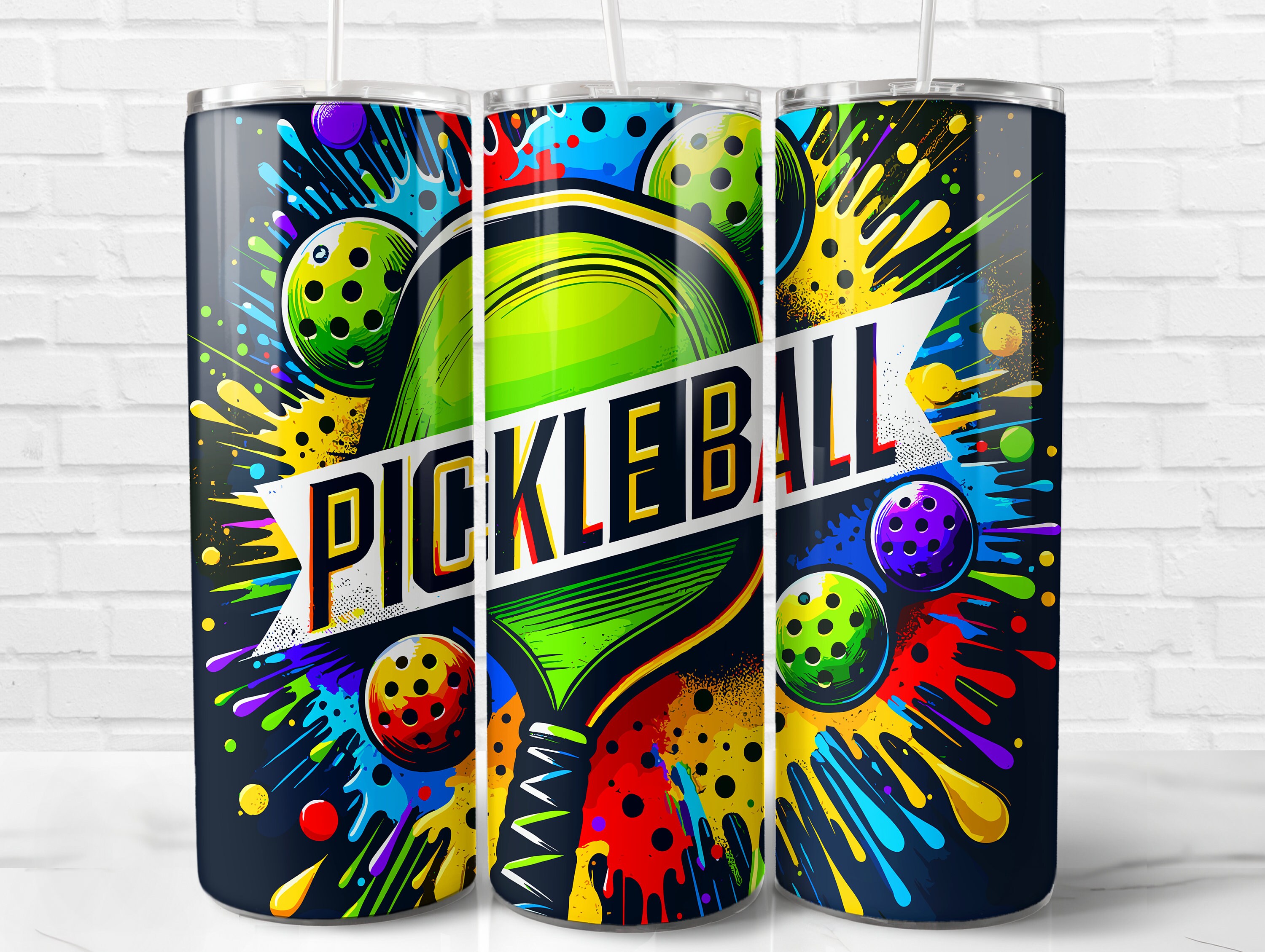 Pickle Ball Tumbler main image 1