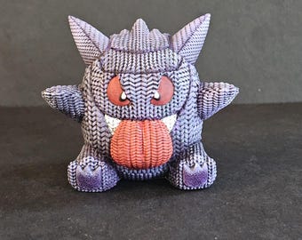 3D printed Knitted cute fighty pocket monsters(Group1)