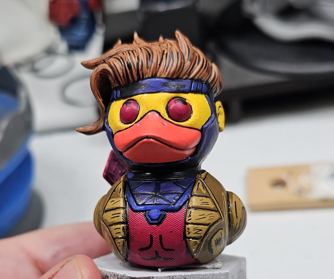3D Printed Card Mutant Duck. 41mm Tall - Etsy
