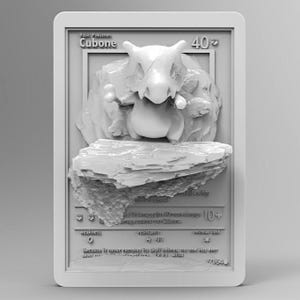 Carte monstre de poche imprimée en 3D | aimant pour réfrigérateur | tenture murale conçue par ABC3D
