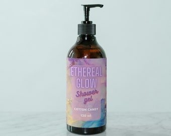 Galaxy Design, Kosmetiketikettenvorlage, Etikett für Körperprodukte, Hautpflegeetiketten, Beauty-Aufkleberdesign, Flaschen- und Glasetiketten, bearbeitbar