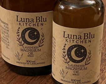 Lavender Magnesium Oil Spray: Anxiety & Insomnia Relief
