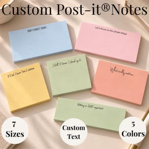 May include: A collection of rectangular and square adhesive paper notes in light blue, pink, yellow, green, and peach. Each note features black printed text including phrases like Don't forget today, Let's focus on the simple things, If I fail I learn, I fall 5 times, What really matters, and Nothing is THAT important.