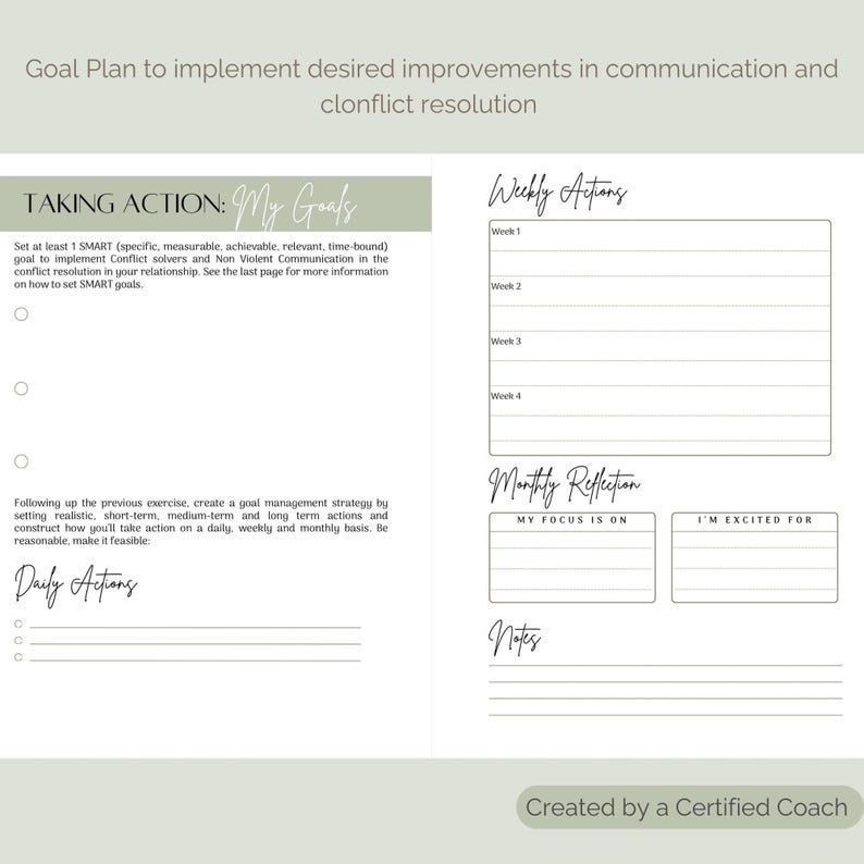 Communication Worksheets