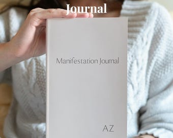 Personalized Manifestation Journal Daily Mindset Intention Planner Affirmation Journal Mindfulness Gift Softcover Custom Notebook