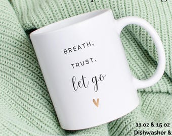Personalized Affirmation Mug Custom Quote  Self Care Gift