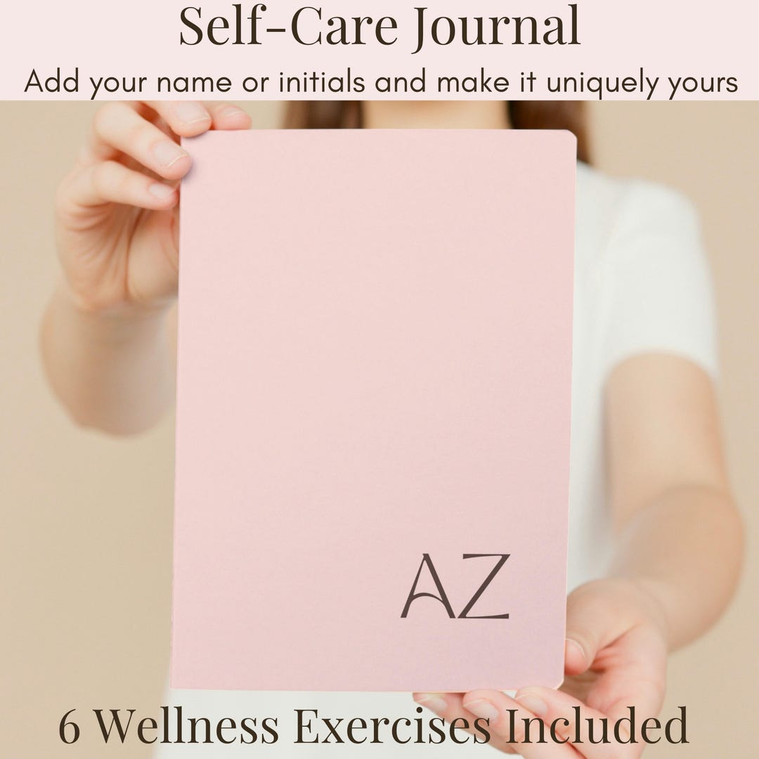Personalized Journaling Routine Personalized Self-care Journal Custom Name Guided Wellness Exercises - Etsy