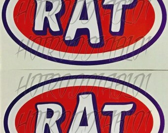1- Adesivo Rat Fink hot rod motociclista ferramentas