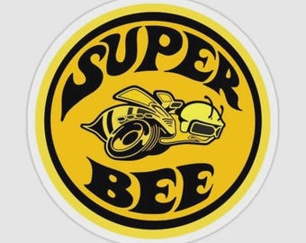 1- SuperBee Rat Fink Hot rod Biker motorcycles Tools sticker