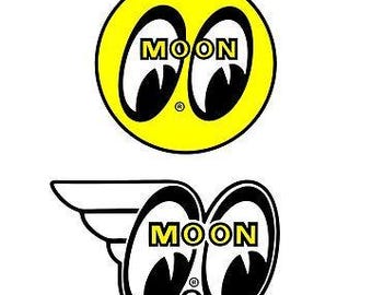 2- Mooneyes Racing Rat Fink Hot rod Biker motocykle narzędzia naklejki