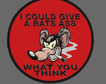 1- Adesivo Rats Ass Rat Fink hot rod biker motorcycles tools