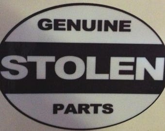 1- Stolen Parts Rat Fink Hot rod Biker motorcycles Tools sticker