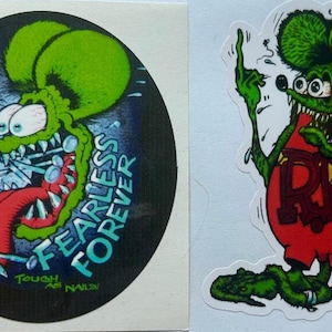 2-Pack Rat rod hot rod rat fink motorcycle choppers tools guns