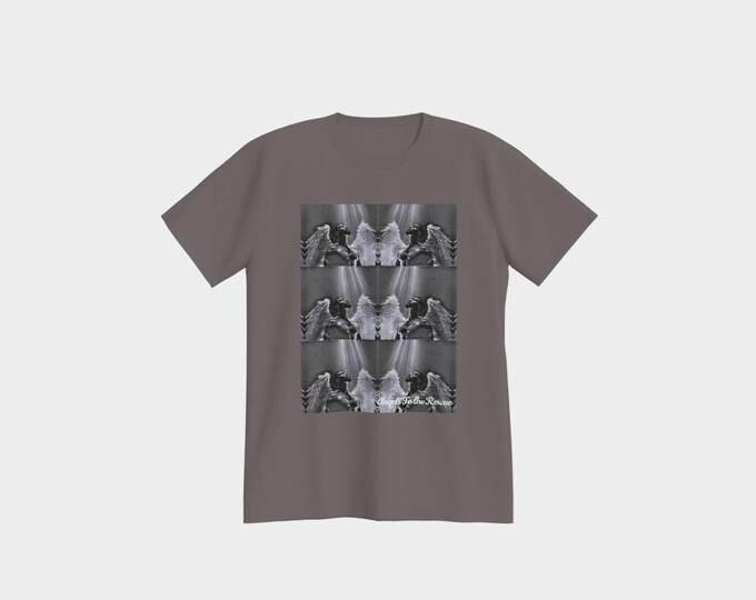 Angels To The Rescue_v2_bw_Tshirt2
