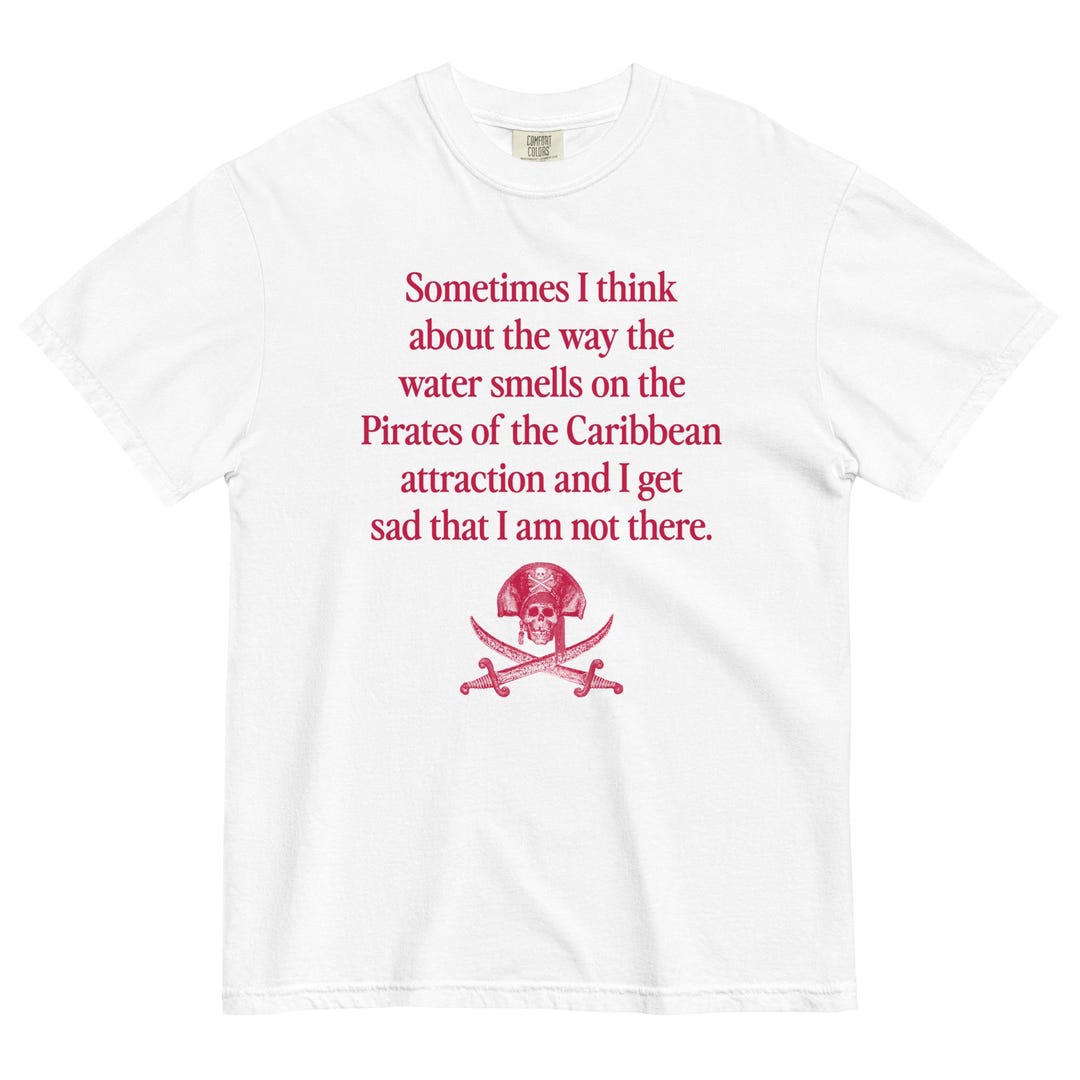 Pirates Water Heavyweight T-shirt - Etsy