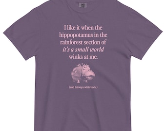 small world Nilpferd T-Shirt