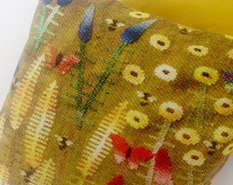 Prairie Goldenrod floral sachet filled with Lavender