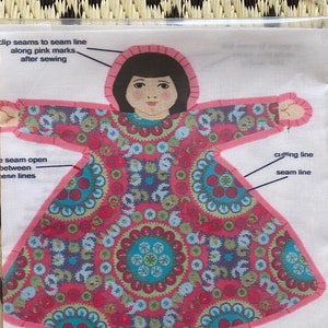 Cut and Sew Doll Pattern: Simple Sewing Instructions
