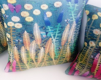 Prairie Bluebonnet floral sachet filled with Lavender, free US shipping