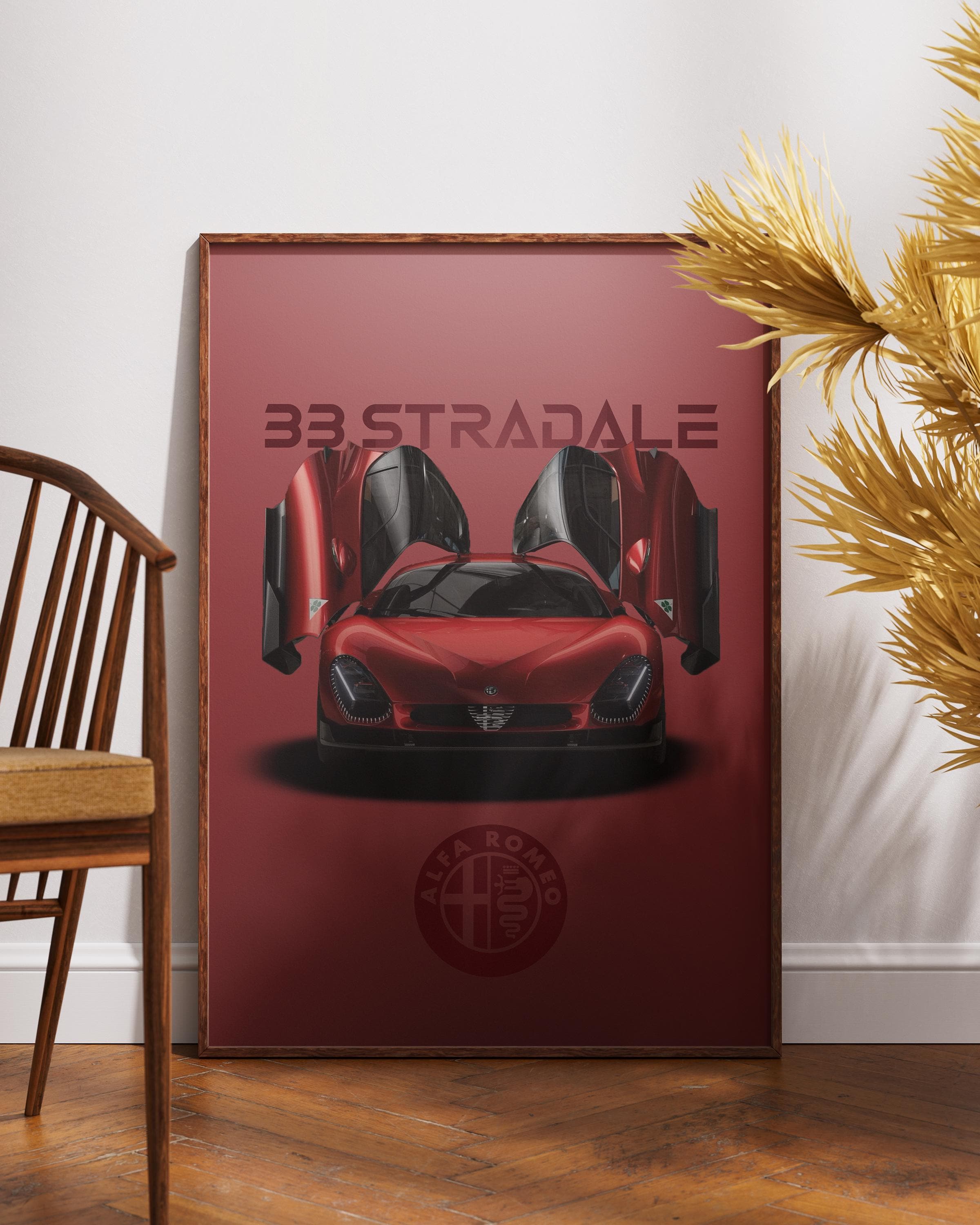 Alfa romeo poster - Etsy 日本