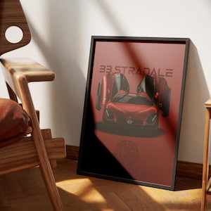 Alfa romeo poster - Etsy 日本