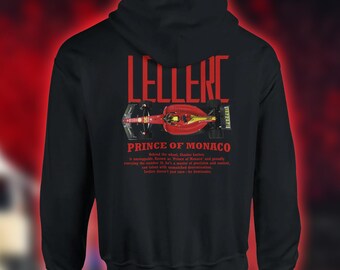 Charles Leclerc Hoodie | Ferrari F1 Fan Apparel | Formula 1 Gift | Scuderia Ferrari Merchandise