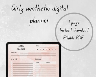 Chic vibes: Daily aesthetic planner