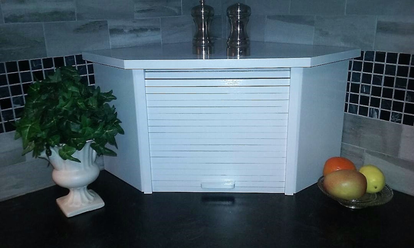 bread box for corner