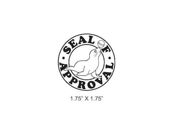 Seal of Approval Rubber Stamp 397