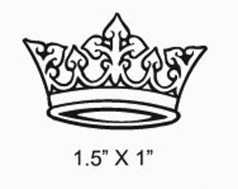 Crown Rubber Stamp 300