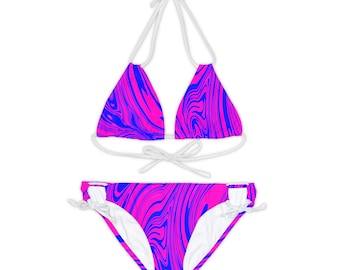 Strappy Bikini Set (AOP)