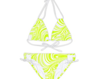 Strappy Bikini Set (AOP)