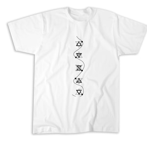 ウィッチャーの書籍にインスパイアされたウィッチャー渦巻きデザイン Tシャツ、スウェットシャツ、パーカー、トートバッグ - 256718