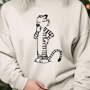 Calvin and Hobbes Comic Shirt, Hobbes T-Shirt, Sweatshirt, Hoodie, Tote Bag - 256306