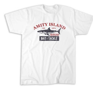 Amity Island Shirt, 80s Movie Jaws T-Shirt, Sweatshirt, Hoodie, Tote Bag - 256266