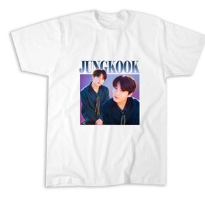 Camiseta, sudadera, sudadera con capucha y bolso de mano Jungkook Kpop Homenaje al K-Pop de los 90 - 256016