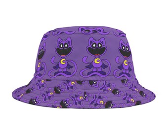 CatNapPoppy Playtime Chapter 3 Catnap Bucket Hat Amazing Quality