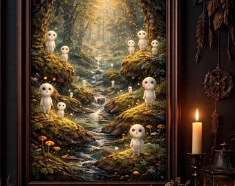 Zaczarowane Duchy Lasu – Mroczna Estetyka