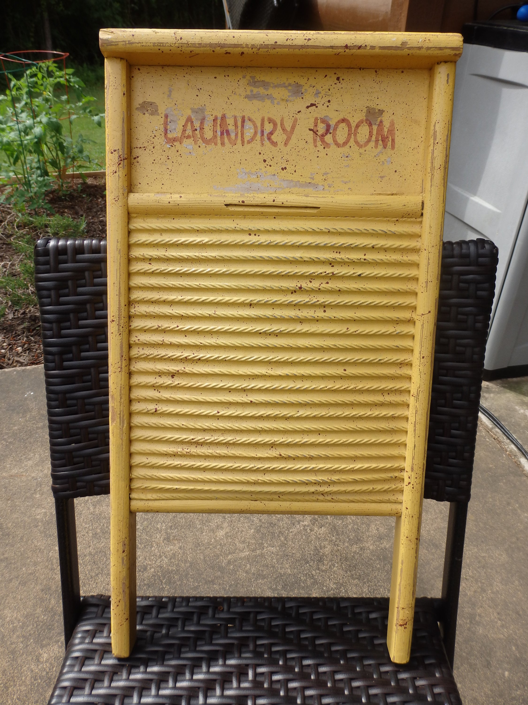 Handpainted Laundry Washboard/Scrub BoardRePurposed Etsy