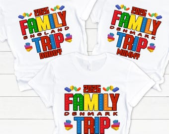 Family Matching Building Block Vacation Shirt, Little Builder Brick Tee, Custom Building Family Shirt, Building Crew Shirt, Block Travel Tee