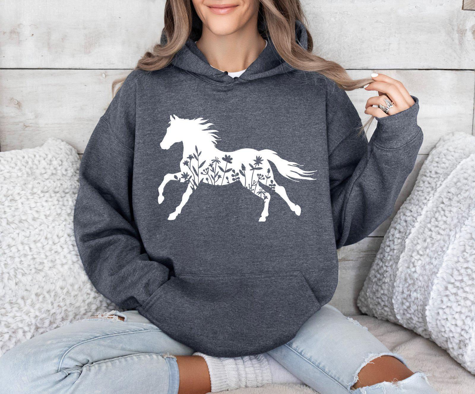 Horse Lover Hoodie - Etsy