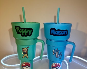 Pokemon personalised stadium cups