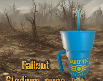 Fallout vault-tec personalised stadium cups