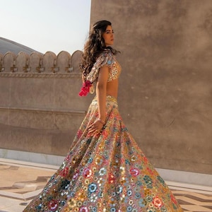 Sangeet Lehenga Etsy Canada
