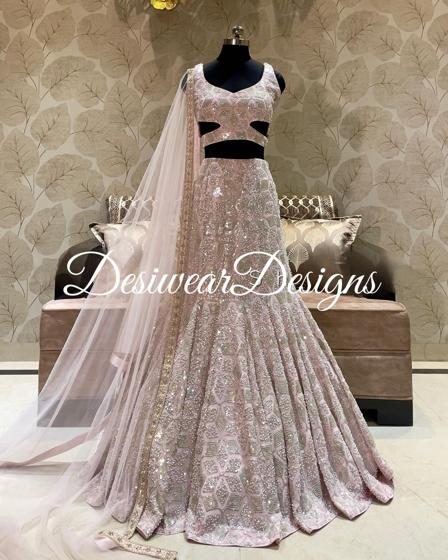 Custom made lehenga online discount