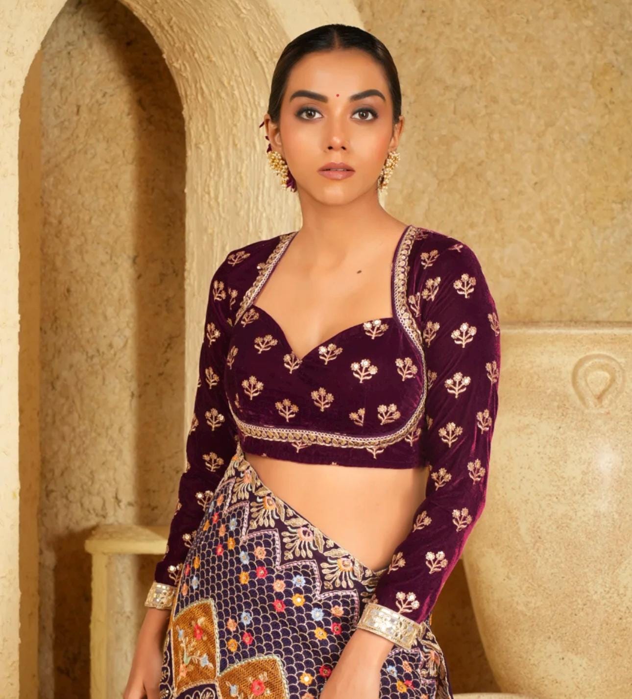 Heart Design Blouse - Etsy