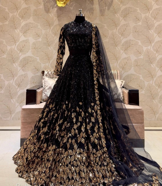 Sequin lehenga choli best sale