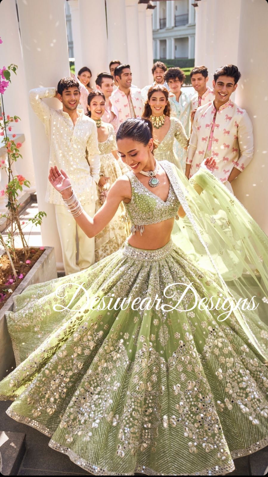 Customize Lengha Choli main image 1