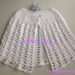 Childs Crochet Cape - Wedding - Communion - Pattern only - US and UK instructions .... UPDATED