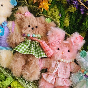 Custom bag charm doll | PLUSH VARIANT | make your own doll keychain | choose between finished doll or DIY craft kit